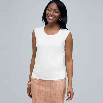 Scoop Neck Shell.