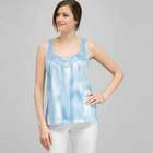Crochet Yoke Tank., Spa Blue Multi, small