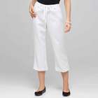 Classic Crop Pant, White, small