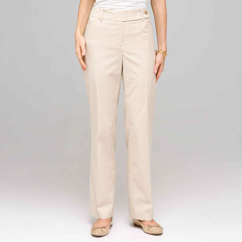 Contour Waist Pant, tan & ivory stone, large