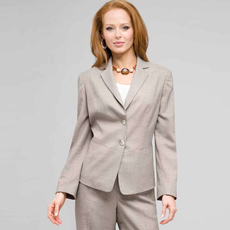 2 Button Front Jacket, Stone Multi, large